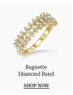 Baguette Diamond Band