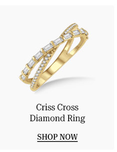 Criss Cross Diamond Ring