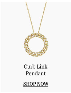 Curb Link Pendant